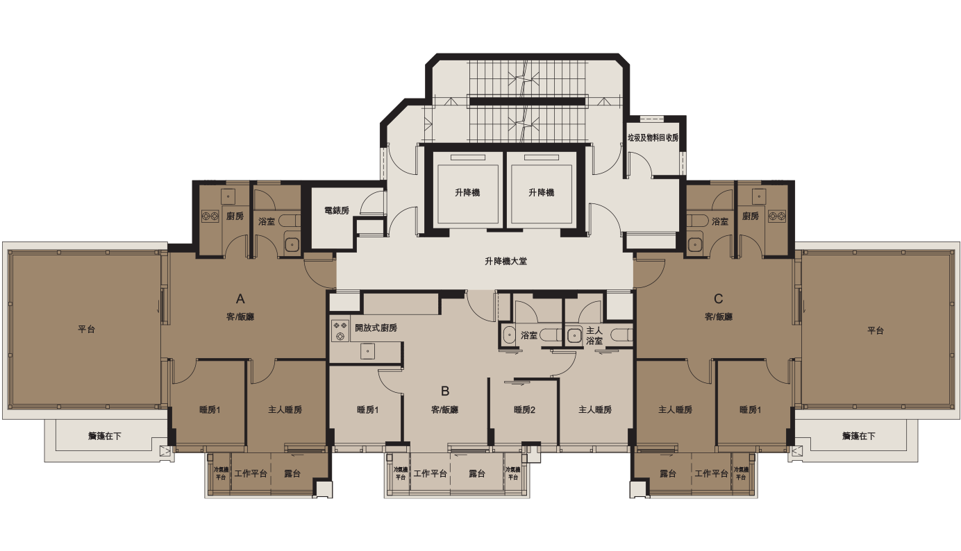 The Queens Floor Plans