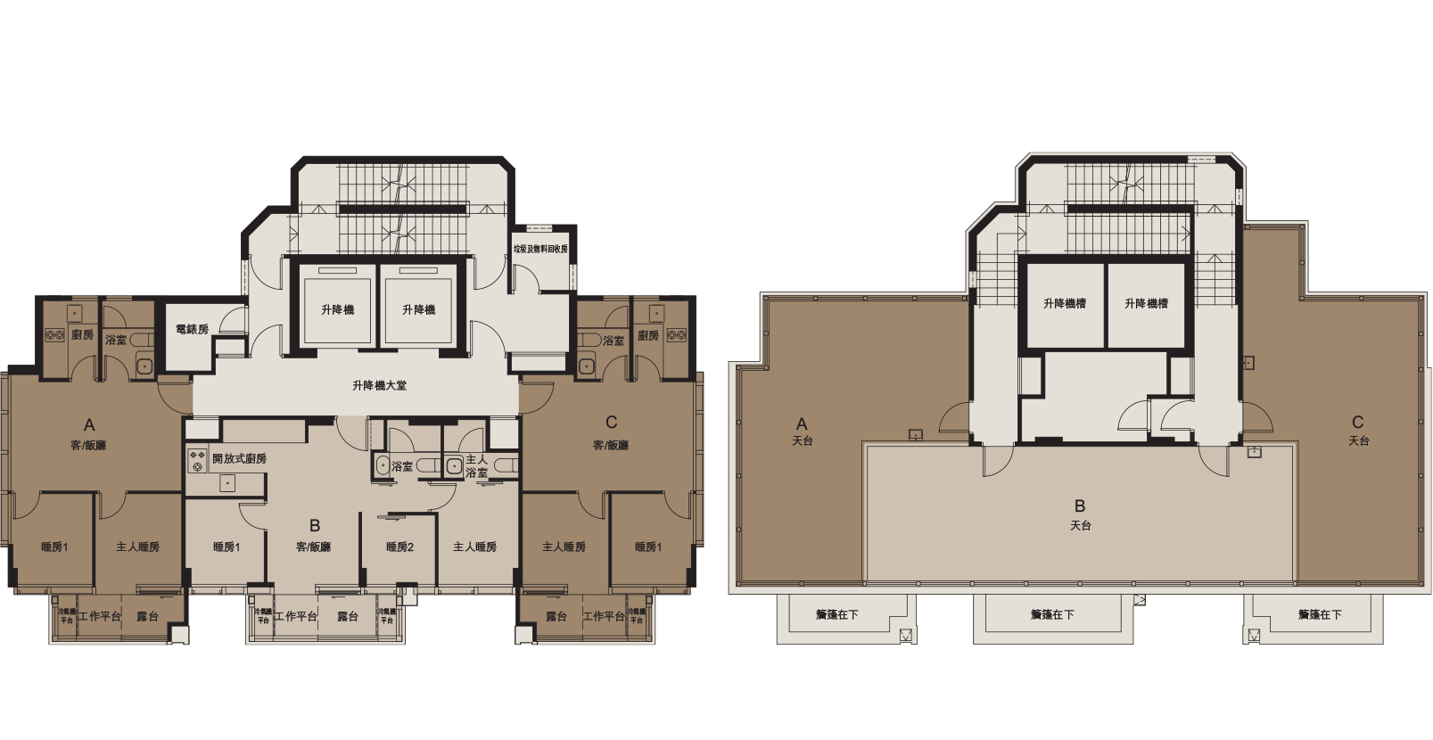 The Queens Floor Plans