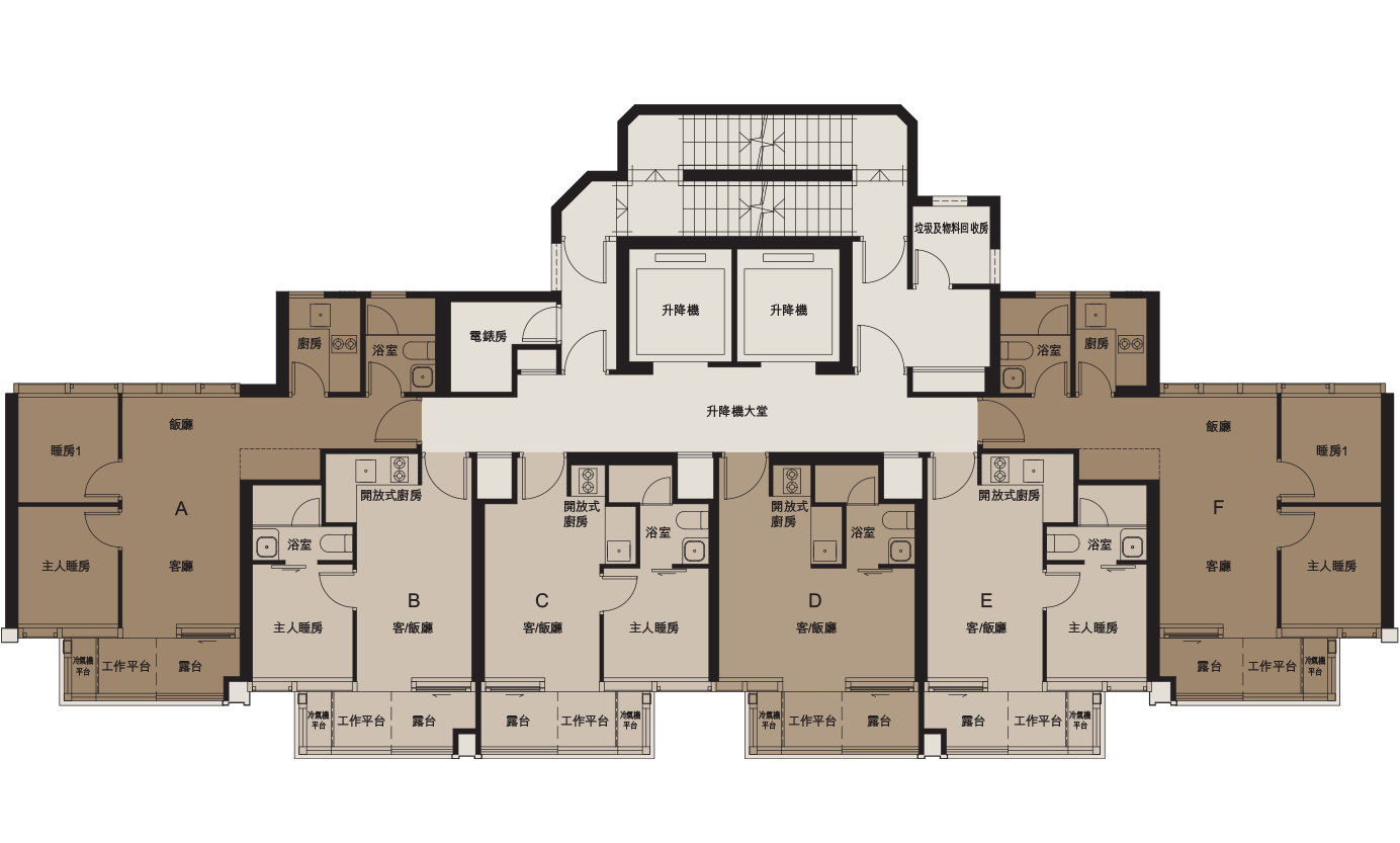 The Queens Floor Plans